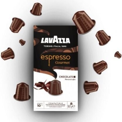 Cápsula lavazza espresso gourmet chocolate para cafeteras nespresso/ caja de 10 - Imagen 3