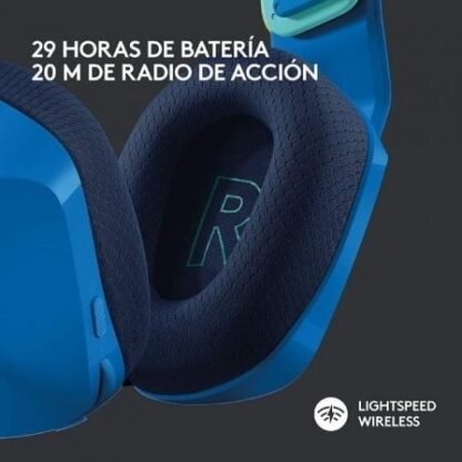 Auriculares gaming inalámbricos con micrófono logitech g733/ azules - Imagen 5