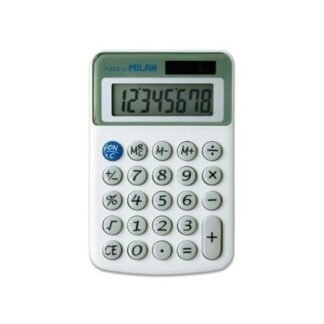 Calculadora milan 40918bl/ gris