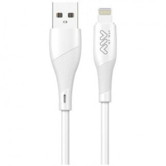 Cable usb 2.0 lightning myway mwusc0021/ usb macho - lightning macho/ 1m/ blanco