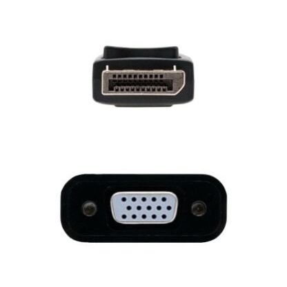 Conversor nanocable 10.16.0602/ displayport macho - vga hembra - Imagen 2