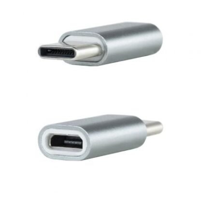 Adaptador nanocable 10.02.0011/ usb tipo-c macho - microusb hembra - Imagen 2