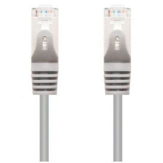 Cable de red rj45 ftp nanocable 10.20.0801/ cat.6/ 1m/ gris