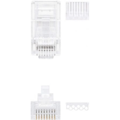 Conector rj45 nanocable 10.21.0201/ cat.6/ 10 uds - Imagen 4