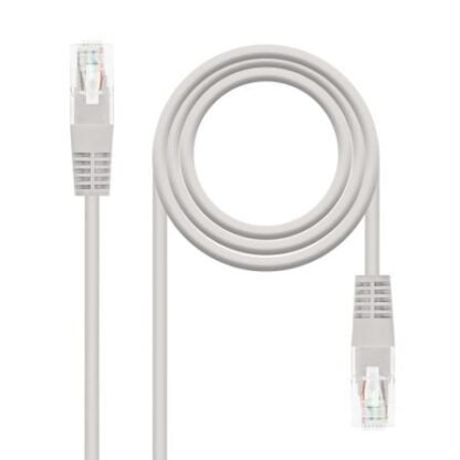 Cable de red rj45 utp nanocable 10.20.0105 cat.5e/ 5m/ gris - Imagen 2