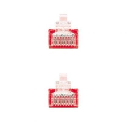 Cable de red rj45 utp nanocable 10.20.0400-l25-r cat.6/ 25cm/ rojo - Imagen 3