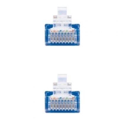 Cable de red rj45 utp nanocable 10.20.0400-l30 cat.6/ 30cm/ azul - Imagen 3