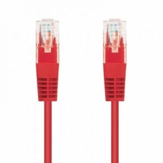 Cable de red rj45 utp nanocable 10.20.0400-r cat.6/ 50cm/ rojo