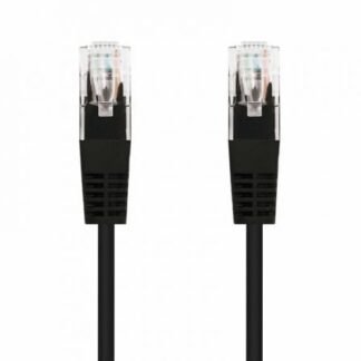 Cable de red rj45 utp nanocable 10.20.0403-bk cat.6/ 3m/ negro
