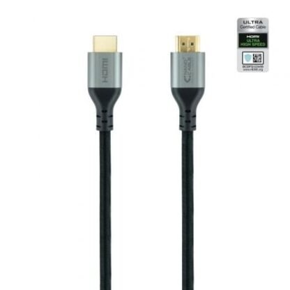 Cable hdmi 2.1 8k nanocable 10.15.8102/ hdmi macho - hdmi macho/ 2m/ certificado/ negro