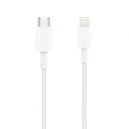 Cable usb 2.0 tipo-c lightning nanocable 10.10.0602/ usb tipo-c macho - lightning macho/ 2m/ blanco - Imagen 2