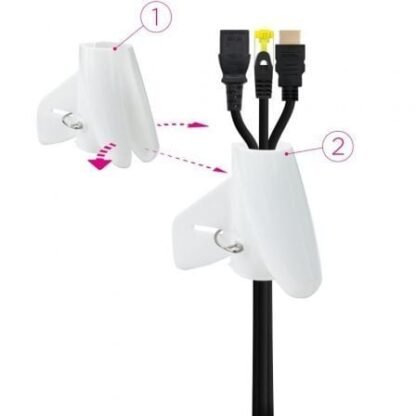 Organizador de cables en espiral nanocable 10.36.0001-w/ 1m - Imagen 2
