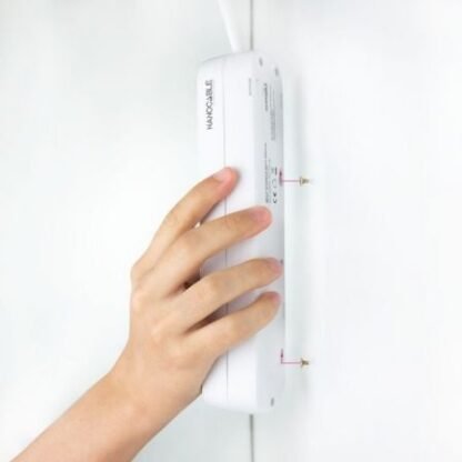 Regleta nanocable 10.37.0004-ns/ 4 tomas de corriente/ cable 1.4m/ blanca - Imagen 4