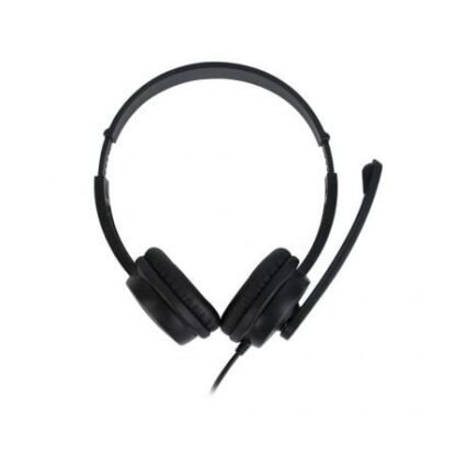 Auriculares ngs vox505 usb/ con micrófono/ usb/ negros - Imagen 2
