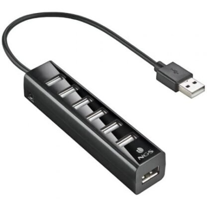 Hub usb 2.0 con alimentación externa ngs ihub7 tiny/ 7xusb - Imagen 3