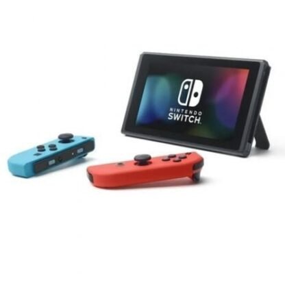 Nintendo switch azul neón/rojo neón 2022/ 2 mandos joy-con - Imagen 2