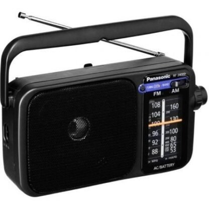 Radio portátil panasonic rf-2400deg-k/ negra - Imagen 2