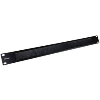 Panel guía cables con cepillo para rack 19" phasak pa 1901/ altura 1u