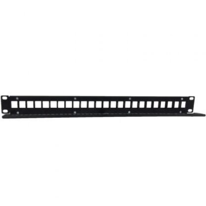 Patch panel phasak pa 3424/ 24 puertos/ cat.6/ altura 1u/ gestión de cable/ conectores rj45 utp no incluidos - Imagen 2