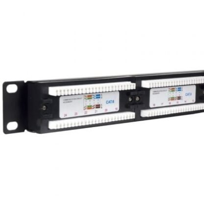 Patch panel phasak pu 2420/ 24 puertos/ cat.6/ altura 1u - Imagen 2