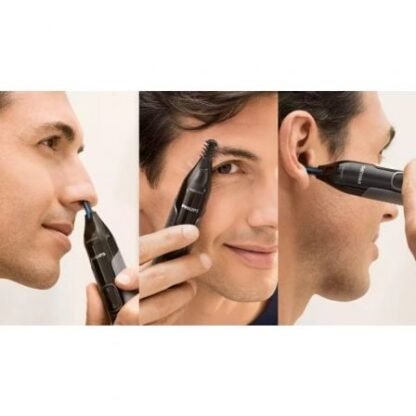 Perfilador philips nose trimmer 3650 serie 3000/ a pilas/ 3 accesorios - Imagen 4