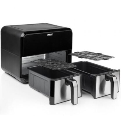 Freidora por aire / sin aceite princess double basket airfryer 182074/ 2400w/ capacidad 8l - Imagen 3