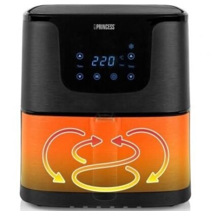 Freidora por aire / sin aceite princess aerofryer 183014/ 1700w/ capacidad 5.2l - Imagen 3