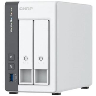 Nas qnap ts-216g/ 2 bahías 3.5"- 2.5"/ 4gb ddr4/ formato torre