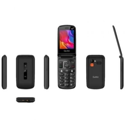 Teléfono móvil qubo p-210nw 4g para personas mayores/ negro - Imagen 2