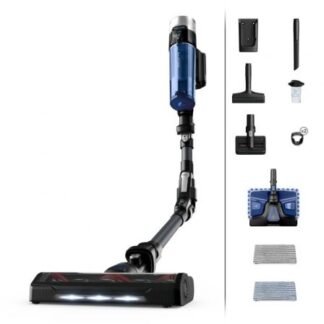 Aspirador escoba con batería rowenta x-force flex 9.60 aqua/ 250w/ autonomía 45 min