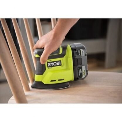 Lijadora triangular ryobi one+ 18v rps18-0/ incluye 6 lijas/ sin batería ni cargador - Imagen 3