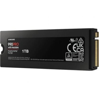 Disco ssd samsung 990 pro 1tb/ m.2 2280 pcie 4.0/ con disipador de calor/ compatible con ps5 y pc/ full capacity - Imagen 4