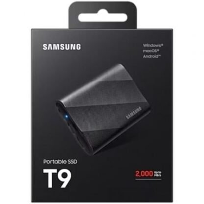 Disco externo ssd samsung portable t9 1tb/ usb 3.2/ negro - Imagen 5