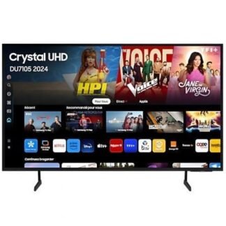 Televisor samsung crystal uhd tu43du7105 43"/ ultra hd 4k/ smart tv/ wifi
