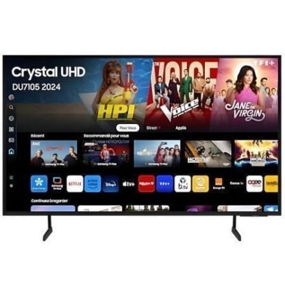 Televisor samsung crystal uhd tu55du7105 55"/ ultra hd 4k/ smart tv/ wifi