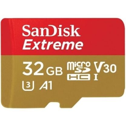 Tarjeta de memoria sandisk extreme 32gb microsd hc uhs-i con adaptador/ clase 10/ 100mbs - Imagen 2