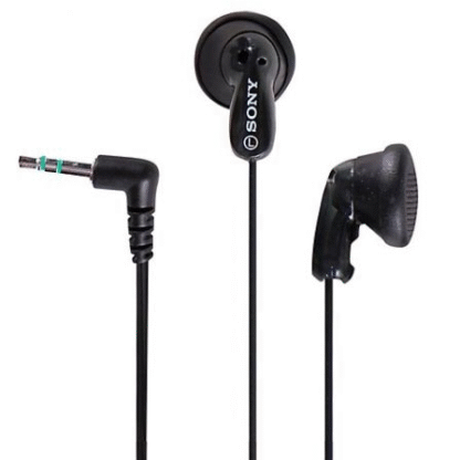 Auriculares intrauditivos sony mdr-e9lp/ jack 3.5/ negros - Imagen 2