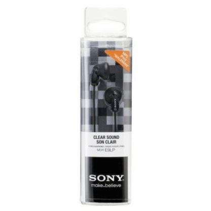 Auriculares intrauditivos sony mdr-e9lp/ jack 3.5/ negros - Imagen 3