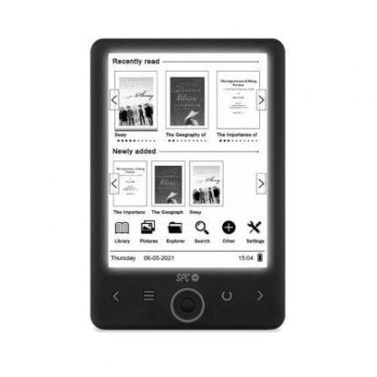 Libro electrónico spc dickens light 2/ 6"/ tinta electrónica/ negro - Imagen 2