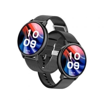 Smartwatch spc smartee duo classic 9652n/ notificaciones/ frecuencia cardíaca/ negro/ incluye correa extra - Imagen 2