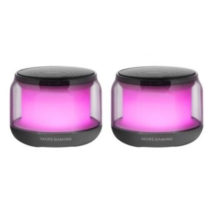Altavoces con bluetooth mars gaming ms-aura/ 15w/ 2.0/ negros - Imagen 2