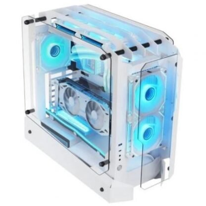 Caja gaming semitorre mars gaming mc-edge/ blanca - Imagen 2