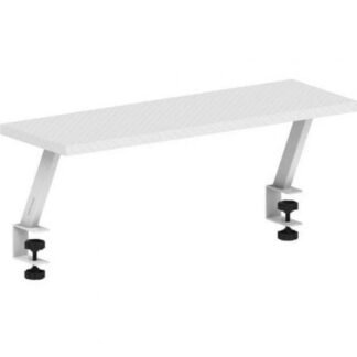 Soporte para monitor mars gaming mgds/ hasta 10 kg/ blanco