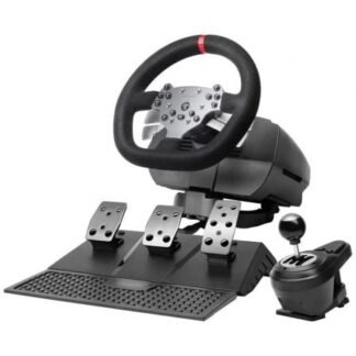 Volante con pedales y cambio de marchas manual mars gaming mwh-rsx