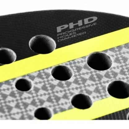 Pala de pádel tecnifibre wall breaker 355/ amarilla y negra - Imagen 4