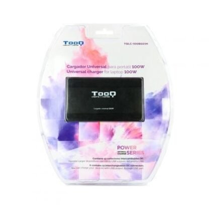 Cargador de portátil tooq tqlc-100bs01m/ 100w/ manual/ 12 conectores/ voltaje 12-24v/ 1 usb - Imagen 4