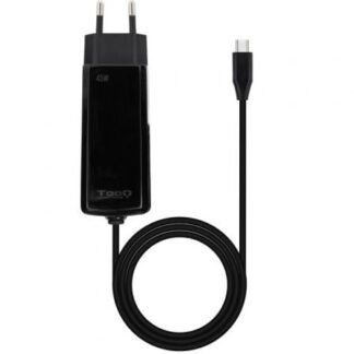 Cargador de portátil gan tooq tqlc-usbcgan100pd-c usb tipo-c/ 45w/ automático/ voltaje 5-20v