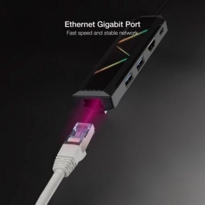 Docking usb tipo-c nanocable 10.16.0501/ 2xusb/ 1xusb tipo-c pd/ 1xhdmi/ 1xrj45/ negro - Imagen 5