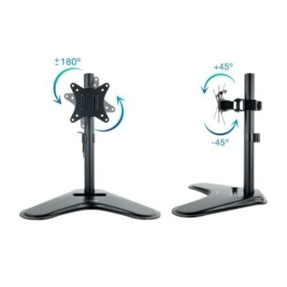 Soporte de mesa orientable/ inclinable tooq db1701tn-b para tv y portátil de 17-32" - Imagen 2