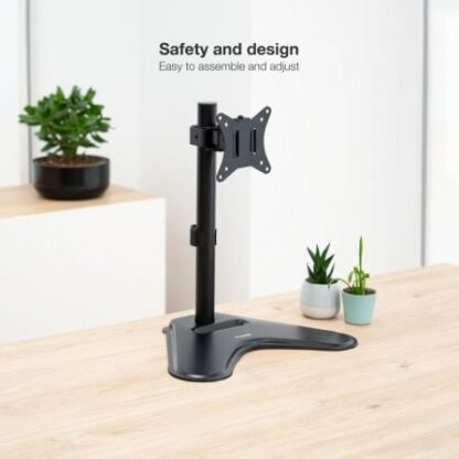 Soporte de mesa orientable/ inclinable tooq db1701tn-b para tv y portátil de 17-32" - Imagen 4